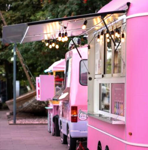 FOOD TRUCK We are always on the move. Track our location and come enjoy our delicious dishes, wherever we park!